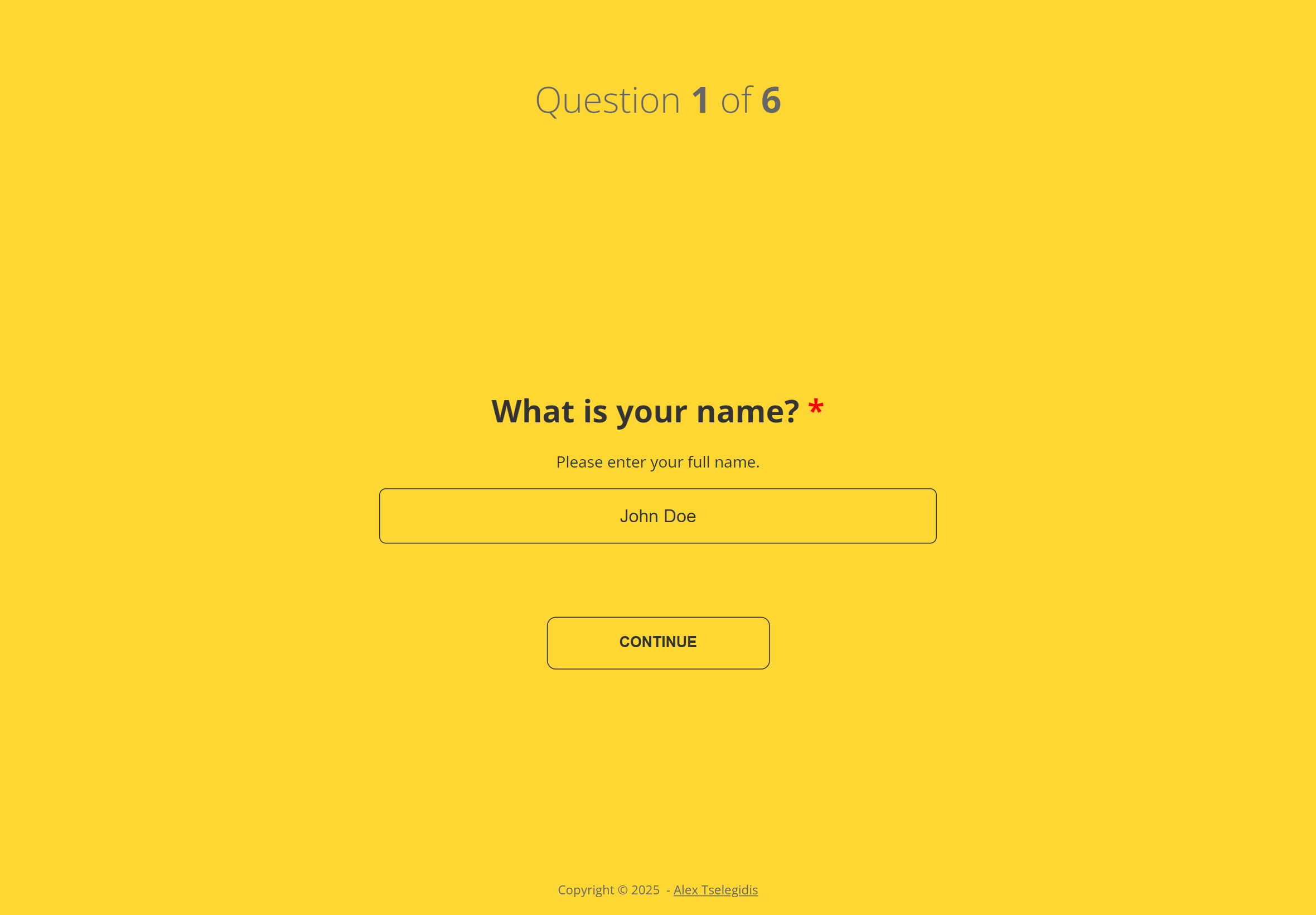 Questionful screenshot